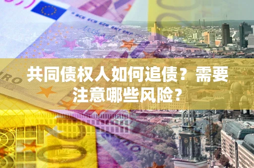 武汉共同债权人如何追债？需要注意哪些风险？