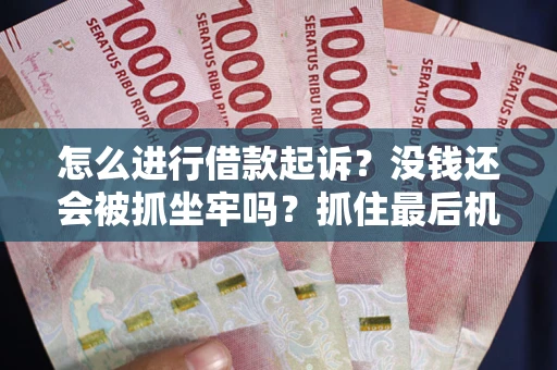 武汉怎么进行借款起诉？没钱还会被抓坐牢吗？抓住最后机会！