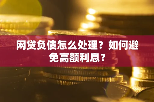 武汉网贷负债怎么处理？如何避免高额利息？
