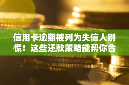 武汉信用卡逾期被列为失信人别慌！这些还款策略能帮你合法止损