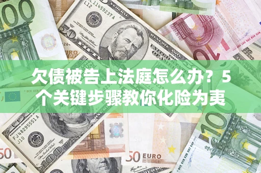 武汉欠债被告上法庭怎么办？5个关键步骤教你化险为夷